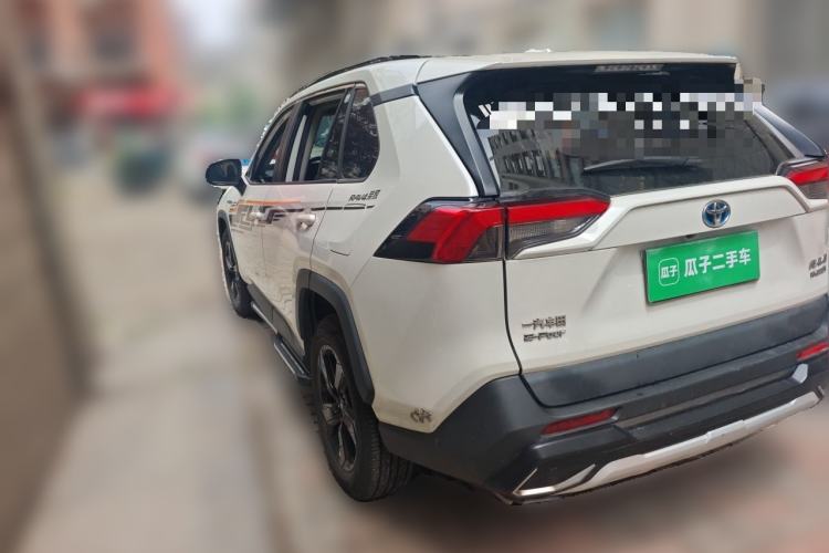 Used Toyota RAV4 2020 Dual-Engine 2.5L E-CVT Four-Wheel Drive Elite Edition Rear Left 45 Deg