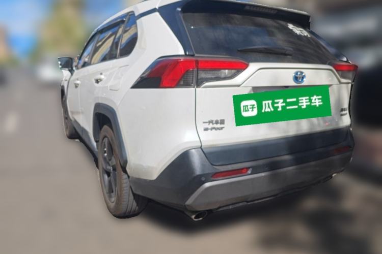 Used Toyota RAV4 2020 Dual-Engine 2.5L E-CVT Four-Wheel Drive Elite Edition Rear Left 45 Deg