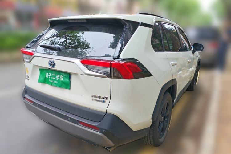 Used Toyota RAV4 2020 Dual-Motor 2.5L E-CVT Four-Wheel Drive Flagship Edition Rear Right 45 Deg