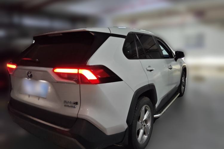 Used Toyota RAV4 2020 Dual-Engine 2.5L E-CVT Two-Wheel Drive Elite Edition Rear Right 45 Deg