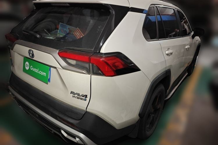 Used Toyota RAV4 2020 Dual-Motor 2.5L E-CVT Four-Wheel Drive Flagship Edition Rear Right 45 Deg