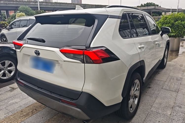 Used Toyota RAV4 2020 Dual-Engine 2.5L E-CVT Two-Wheel Drive Elite Edition Rear Right 45 Deg
