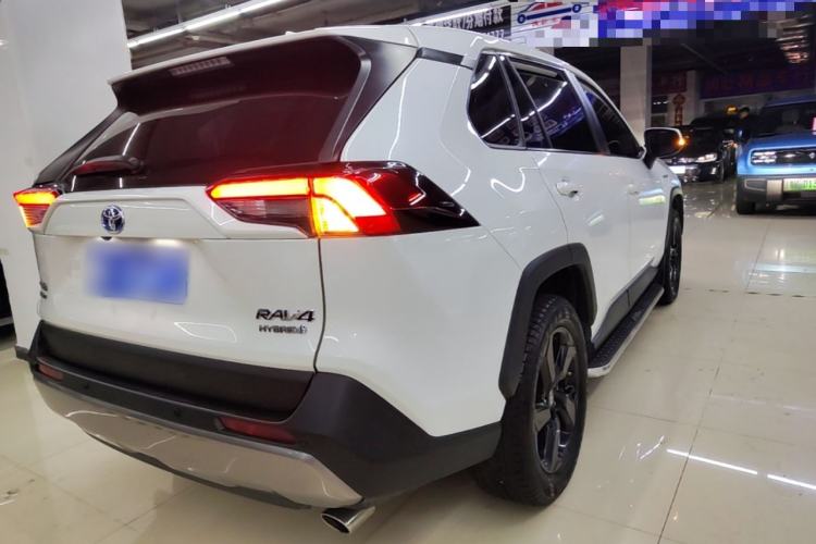 Used Toyota RAV4 2020 Dual-Engine 2.5L E-CVT 4x4 Elite PLUS Edition Rear Right 45 Deg