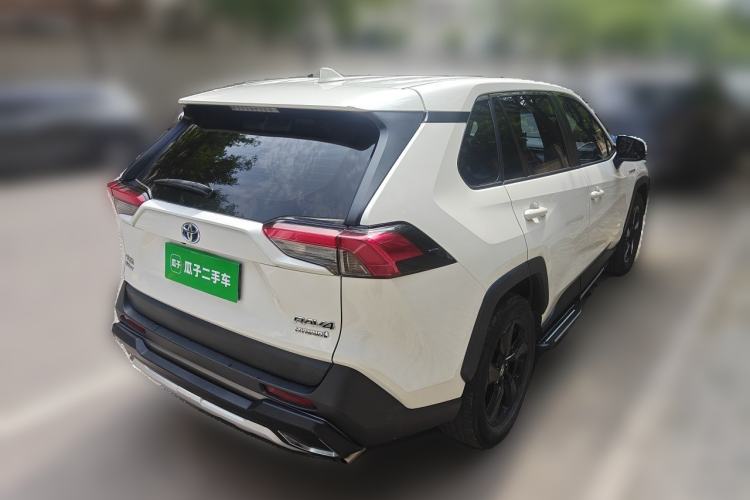 Used Toyota RAV4 2020 Dual-Engine 2.5L E-CVT Four-Wheel Drive Elite Edition Rear Right 45 Deg