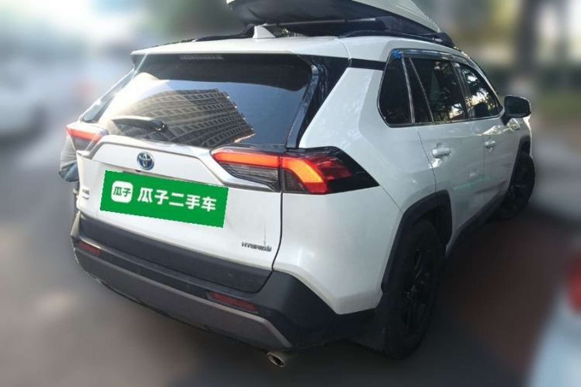 Used Toyota RAV4 2020 Dual-Motor 2.5L E-CVT Four-Wheel Drive Flagship Edition Rear Right 45 Deg