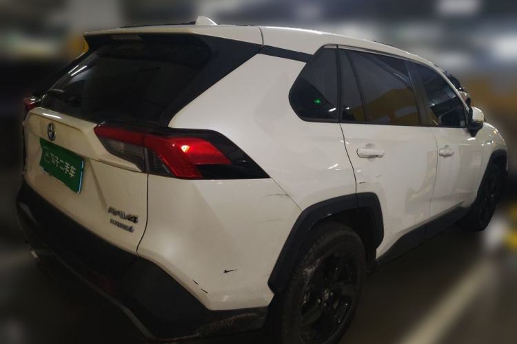 Used Toyota RAV4 2020 Dual-Engine 2.5L E-CVT Four-Wheel Drive Elite Edition Rear Right 45 Deg