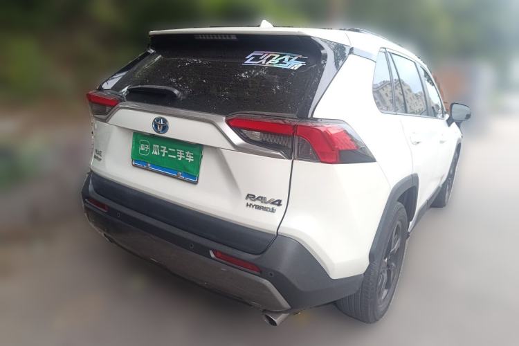 Used Toyota RAV4 2020 Dual-Motor 2.5L E-CVT Four-Wheel Drive Flagship Edition Rear Right 45 Deg
