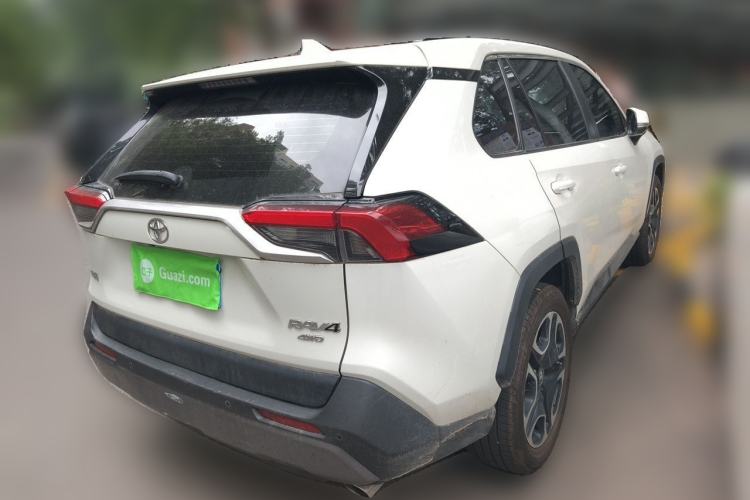 Used Toyota RAV4 2020 2.0L CVT Four-Wheel Drive Prestige Edition Rear Right 45 Deg