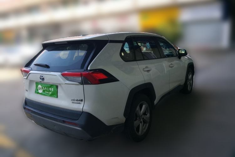 Used Toyota RAV4 2020 Dual-Engine 2.5L E-CVT Two-Wheel Drive Elite Edition Rear Right 45 Deg