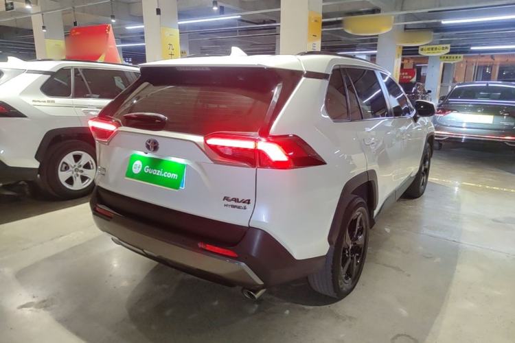 Used Toyota RAV4 2020 Dual-Motor 2.5L E-CVT Four-Wheel Drive Flagship Edition Rear Right 45 Deg