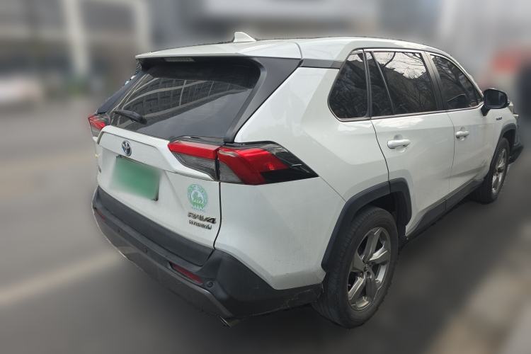 Used Toyota RAV4 2020 Dual-Engine 2.5L E-CVT Two-Wheel Drive Elite Edition Rear Right 45 Deg