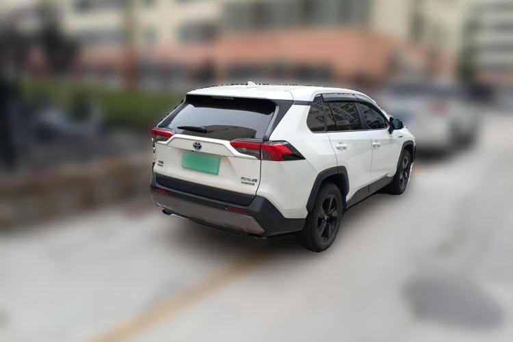 Used Toyota RAV4 2020 Dual-Engine 2.5L E-CVT Four-Wheel Drive Elite Edition Rear Right 45 Deg