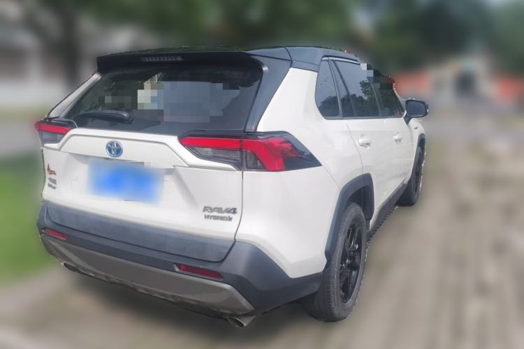 Used Toyota RAV4 2020 Dual-Engine 2.5L E-CVT Four-Wheel Drive Elite Edition Rear Right 45 Deg