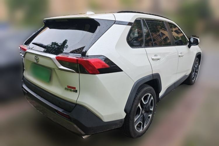 Used Toyota RAV4 2020 2.0L CVT Two-Wheel Drive Prestige Edition Rear Right 45 Deg