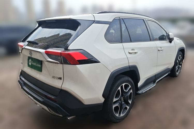 Used Toyota RAV4 2020 2.0L CVT Two-Wheel Drive Prestige Edition Rear Right 45 Deg