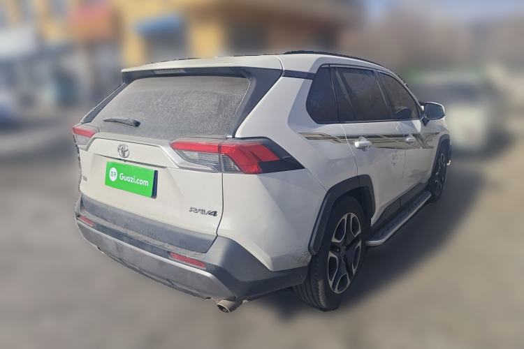Used Toyota RAV4 2020 2.0L CVT Two-Wheel Drive Prestige Edition Rear Right 45 Deg