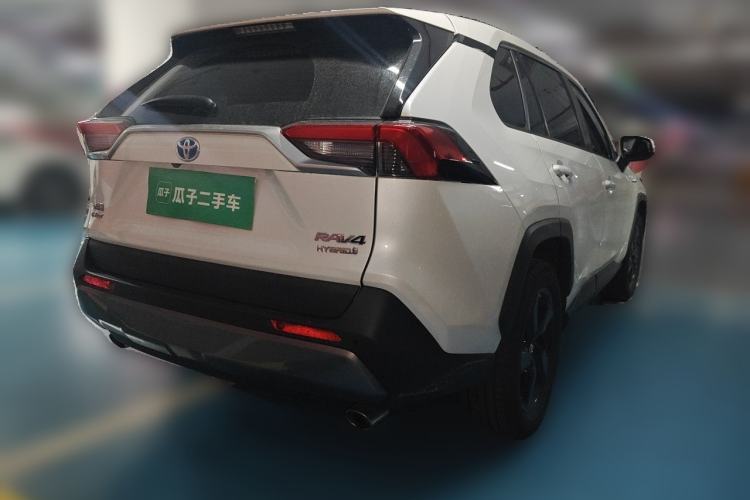 Used Toyota RAV4 2020 Dual-Motor 2.5L E-CVT Four-Wheel Drive Flagship Edition Rear Right 45 Deg