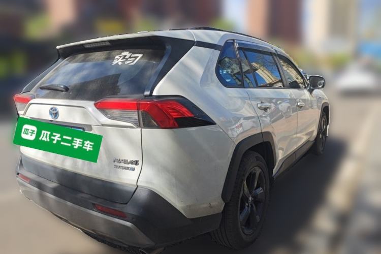 Used Toyota RAV4 2020 Dual-Engine 2.5L E-CVT Four-Wheel Drive Elite Edition Rear Right 45 Deg