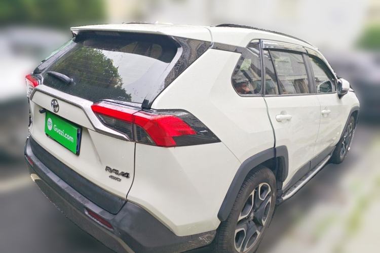 Used Toyota RAV4 2020 2.0L CVT Four-Wheel Drive Prestige Edition Rear Right 45 Deg