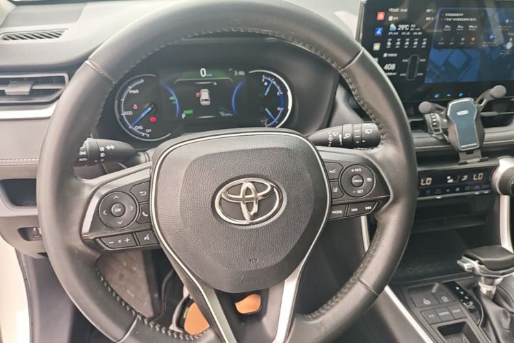 Used Toyota RAV4 2020 Dual-Engine 2.5L E-CVT Two-Wheel Drive Elite Edition Steering Wheel
