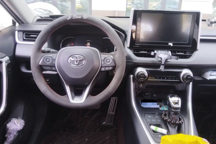 Used Toyota RAV4 2020 Dual-Engine 2.5L E-CVT Two-Wheel Drive Elite Edition Steering Wheel