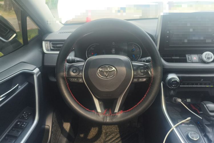 Used Toyota RAV4 2020 Dual-Engine 2.5L E-CVT Four-Wheel Drive Elite Edition Steering Wheel
