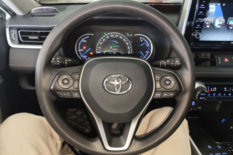 Used Toyota RAV4 2020 Dual-Engine 2.5L E-CVT Two-Wheel Drive Elite Edition Steering Wheel