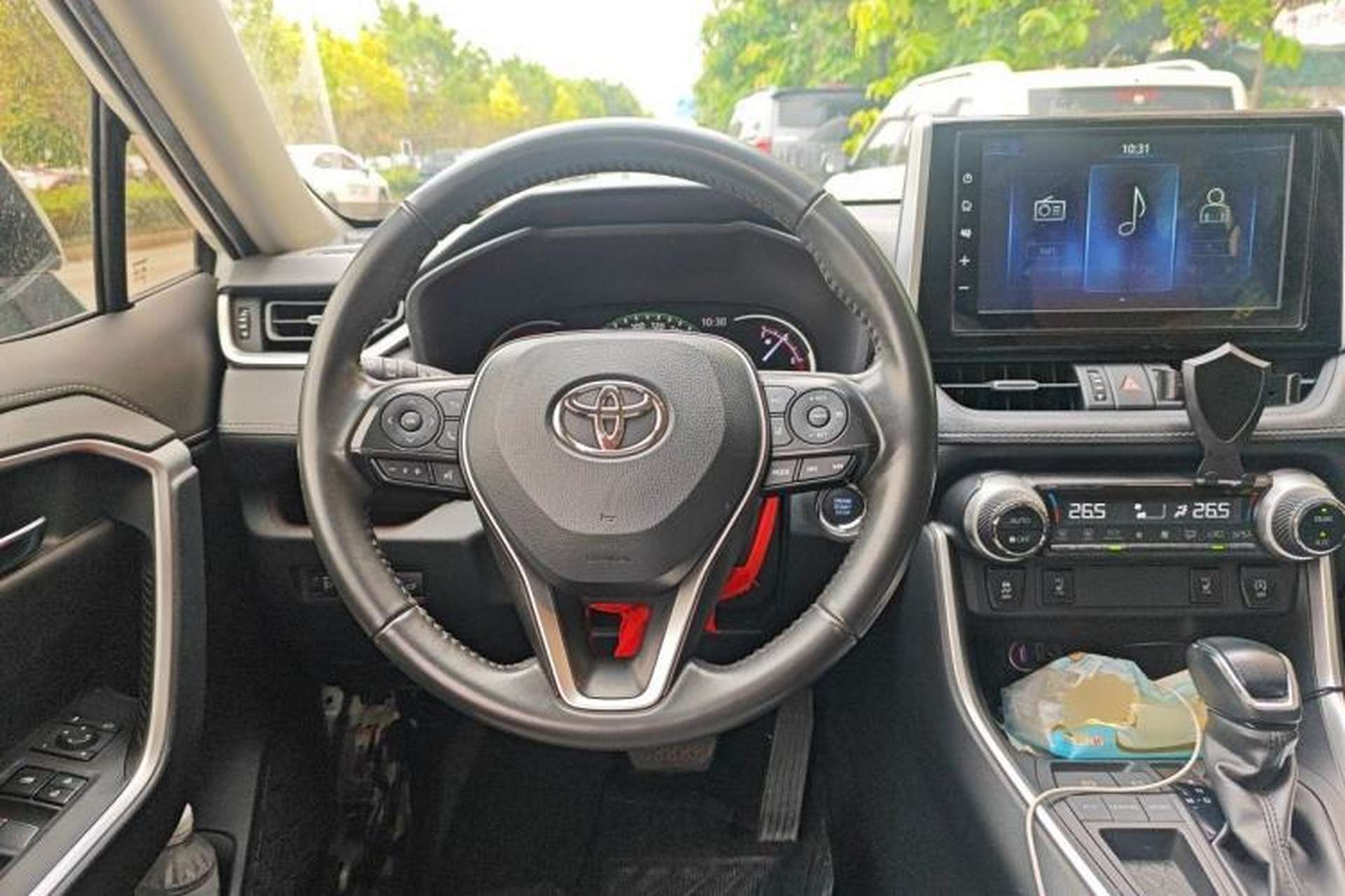 Used Toyota RAV4 2020 2.0L CVT Two-Wheel Drive Prestige Edition Steering Wheel