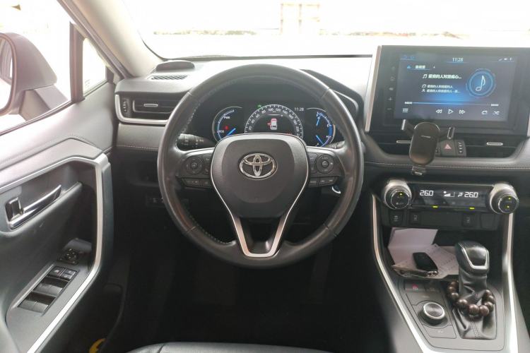 Used Toyota RAV4 2020 Dual-Engine 2.5L E-CVT 4x4 Elite PLUS Edition Steering Wheel