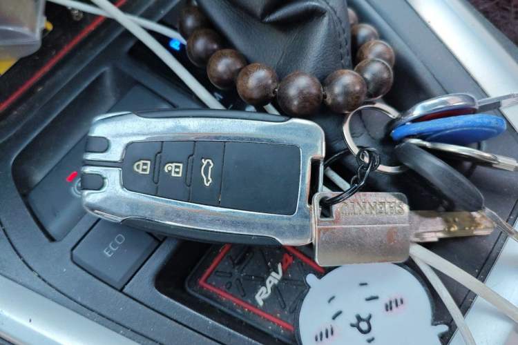 Used Toyota RAV4 2020 2.0L CVT Two-Wheel Drive Fashion Edition Vehicle Key