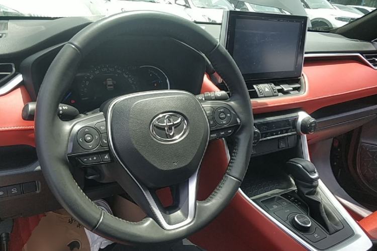 Used Toyota RAV4 2021 Dual-Engine 2.5L E-CVT Four-Wheel Drive Elite PLUS Edition Center Console