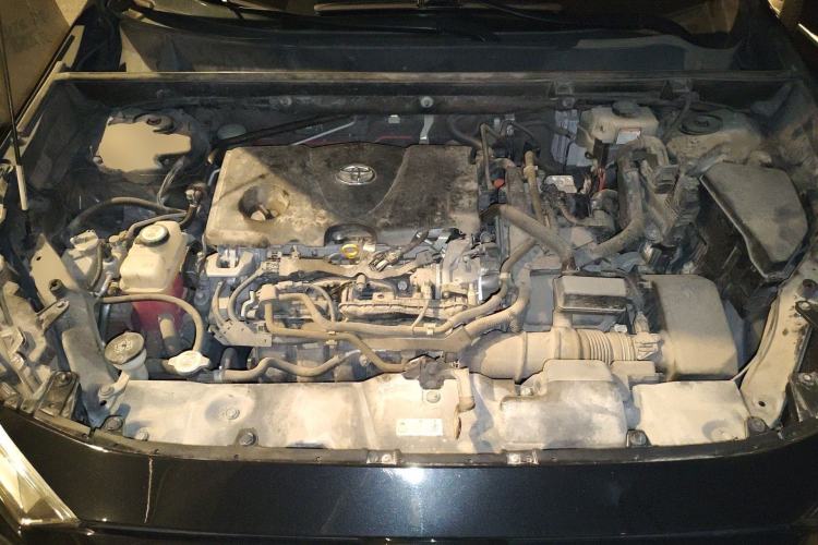 Used Toyota RAV4 2021 Dual-Engine 2.5L E-CVT Two-Wheel Drive Elite Edition Engine Bay