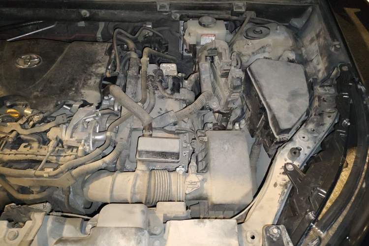 Used Toyota RAV4 2021 Dual-Engine 2.5L E-CVT Two-Wheel Drive Elite Edition Engine Bay Left