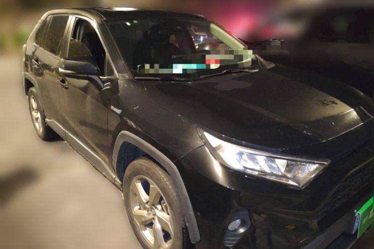 Used Toyota RAV4 2021 Dual-Engine 2.5L E-CVT Two-Wheel Drive Elite Edition Front Right 45 Deg