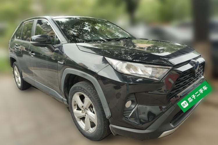 Used Toyota RAV4 2021 Dual-Engine 2.5L E-CVT Two-Wheel Drive Elite Edition Front Right 45 Deg