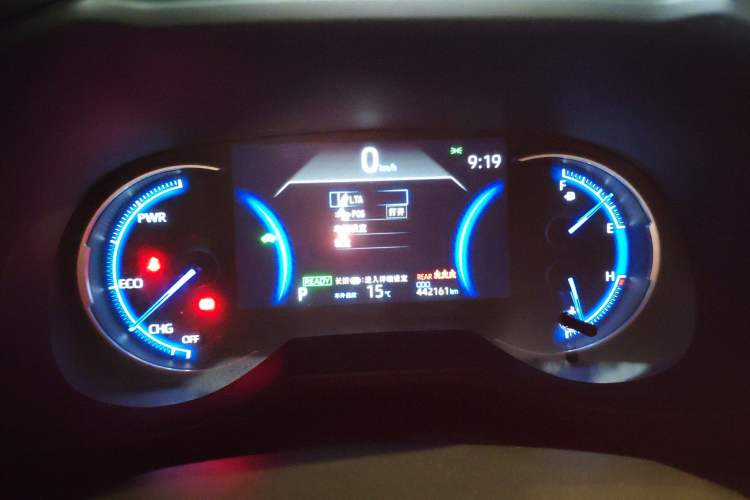 Used Toyota RAV4 2021 Dual-Engine 2.5L E-CVT Two-Wheel Drive Elite Edition Instrument Cluster