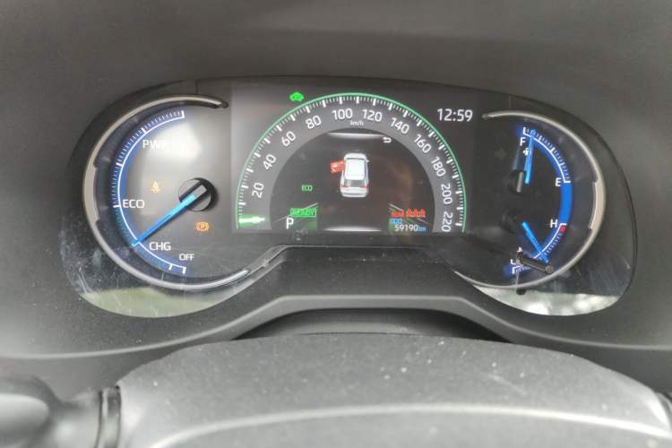 Used Toyota RAV4 2021 Dual-Engine 2.5L E-CVT Two-Wheel Drive Elite Edition Instrument Cluster