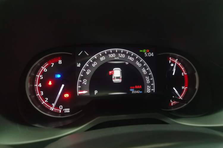 Used Toyota RAV4 2021 2.0L CVT Two-Wheel Drive Fashion PLUS Edition Instrument Cluster