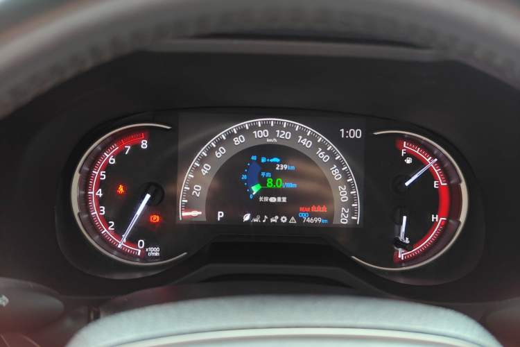 Used Toyota RAV4 2021 2.0L CVT Two-Wheel Drive Fashion PLUS Edition Instrument Cluster