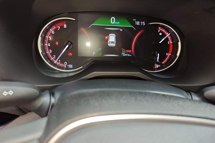 Used Toyota RAV4 2021 2.0L CVT Two-Wheel Drive Fashion PLUS Edition Instrument Cluster
