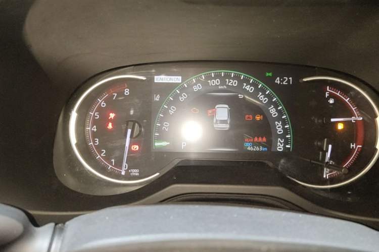 Used Toyota RAV4 2021 2.0L CVT Two-Wheel Drive Fashion Edition Instrument Cluster