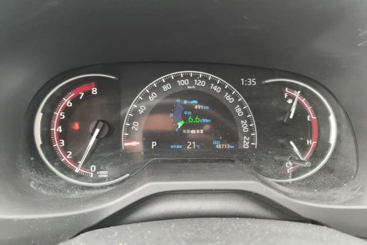 Used Toyota RAV4 2021 2.0L CVT Two-Wheel Drive Fashion PLUS Edition Instrument Cluster