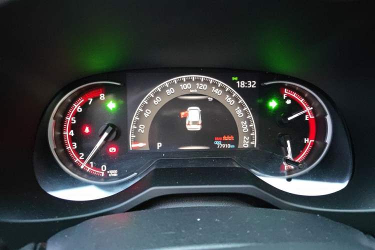 Used Toyota RAV4 2021 2.0L CVT Two-Wheel Drive Fashion PLUS Edition Instrument Cluster