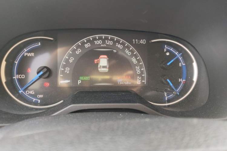Used Toyota RAV4 2021 Dual-Engine 2.5L E-CVT Two-Wheel Drive Elite Edition Instrument Cluster