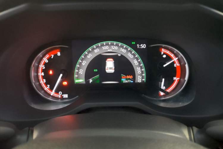 Used Toyota RAV4 2021 2.0L CVT Two-Wheel Drive Fashion PLUS Edition Instrument Cluster