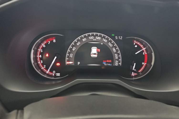 Used Toyota RAV4 2021 2.0L CVT Two-Wheel Drive Fashion PLUS Edition Instrument Cluster