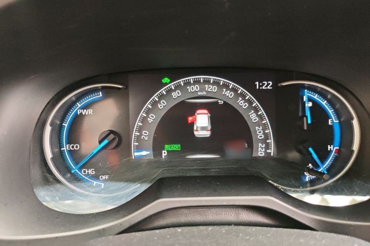 Used Toyota RAV4 2021 Dual-Engine 2.5L E-CVT Four-Wheel Drive Elite PLUS Edition Instrument Cluster