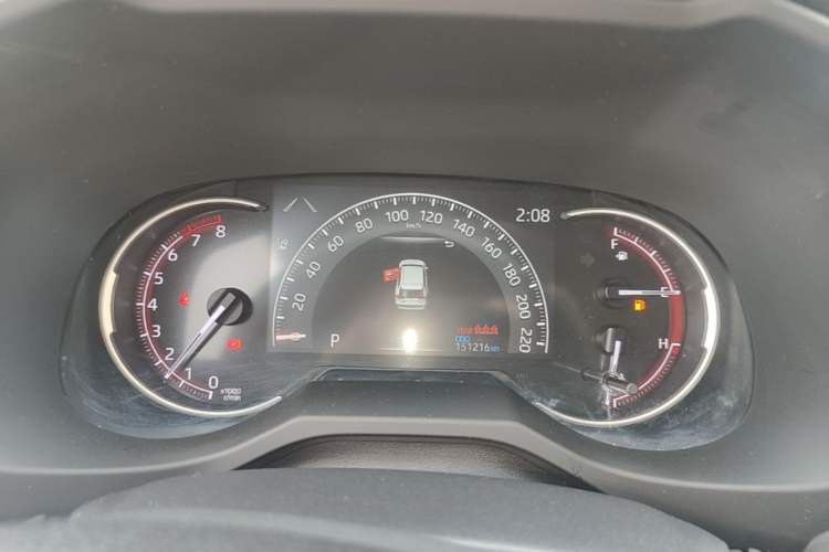 Used Toyota RAV4 2021 2.0L CVT Two-Wheel Drive Fashion Edition Instrument Cluster
