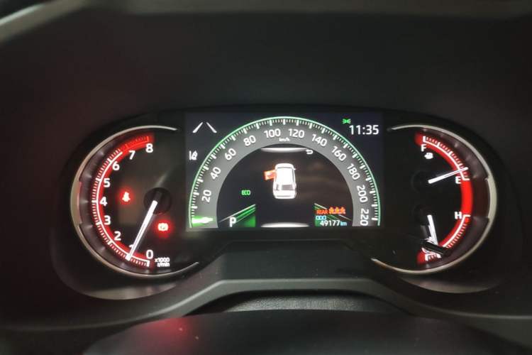 Used Toyota RAV4 2021 2.0L CVT Two-Wheel Drive Fashion PLUS Edition Instrument Cluster