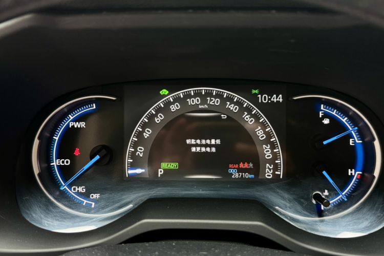 Used Toyota RAV4 2021 Revised Version Dual-Motor Hybrid 2.5L E-CVT 4x4 Elite PLUS Edition Odometer Close Up